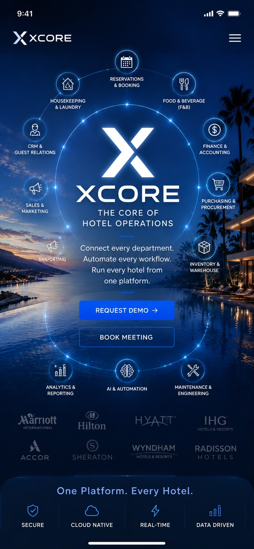 XCORE — The core of hotel operations